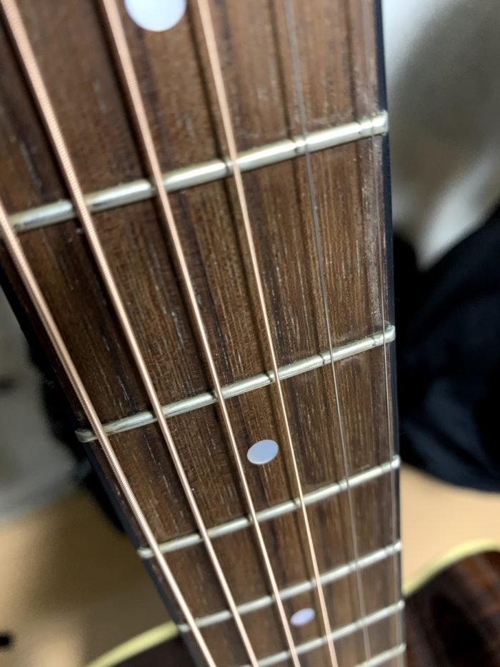 ギターの指板の画像