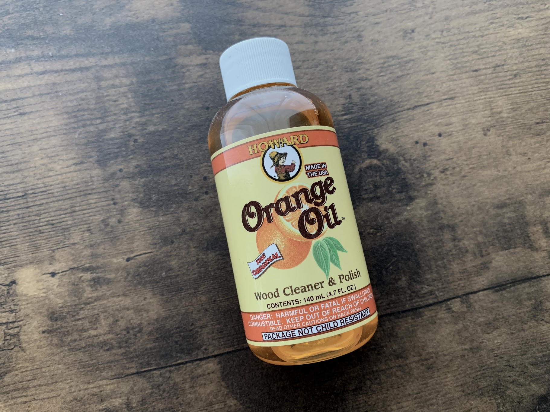 堅実な究極の HOWARD オレンジオイル Orange Oil 4.7oz 140ml 〈ハワード〉